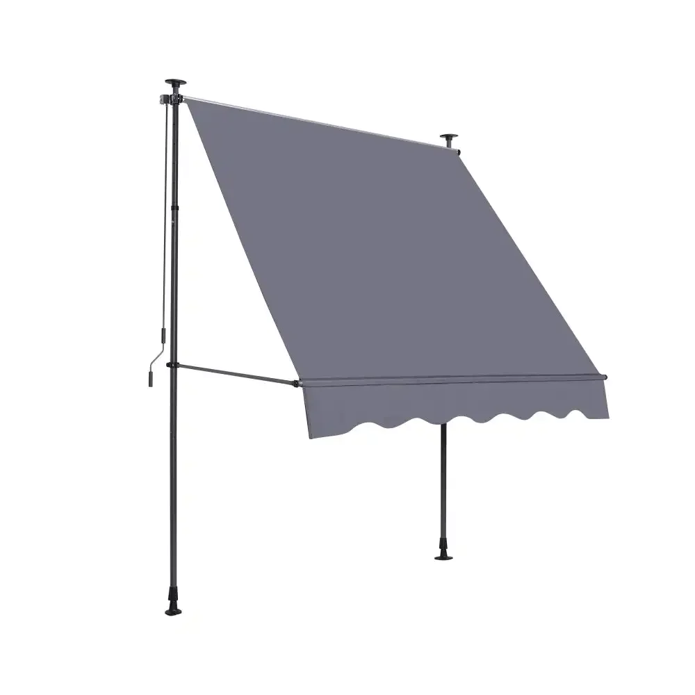 Manual Retractable Awning Canopy-78'' Non-Screw Outdoor Sun Shade Cover with UV Protection
Manual Retractable Awning Canopy-78'' Non-Screw Outdoor Sun Shade Cover with UV Protection