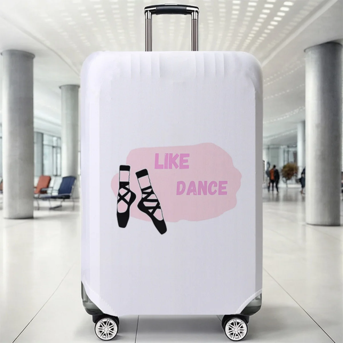 Защитный чехол для багажа с мультяшным принтом
Защитный чехол для багажа с мультяшным принтом