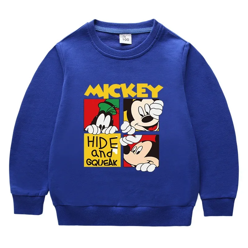 Новинка, детская одежда Disney, Микки Маус и Дональд Дак, свитшот с круглым вырезом, хлопковый детский топ с длинным рукавом
Новинка, детская одежда Disney, Микки Маус и Дональд Дак, свитшот с круглым вырезом, хлопковый детский топ с длинным рукавом