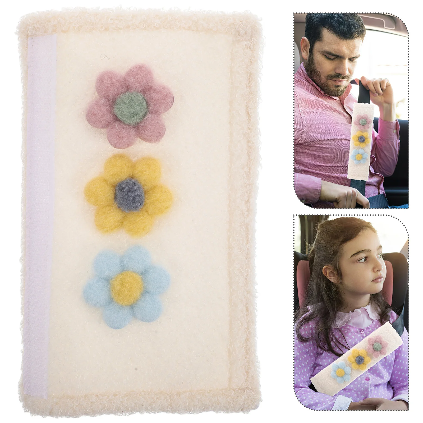 Car Safety Harness Cover Flower Design Soft Comfortable Seat Strap Pad for Shoulder Protection Easy Install Car Interior
Car Safety Harness Cover Flower Design Soft Comfortable Seat Strap Pad for Shoulder Protection Easy Install Car Interior