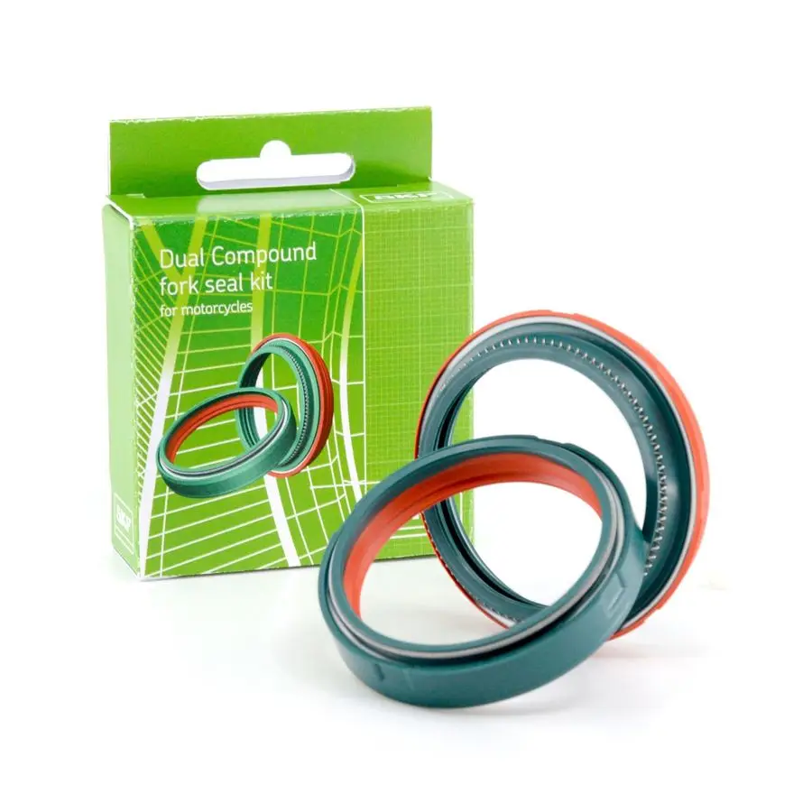 DUAL48K Dual Compound One Seal and Wiper Fork Seal Kit 48mm KYB
DUAL48K Dual Compound One Seal and Wiper Fork Seal Kit 48mm KYB