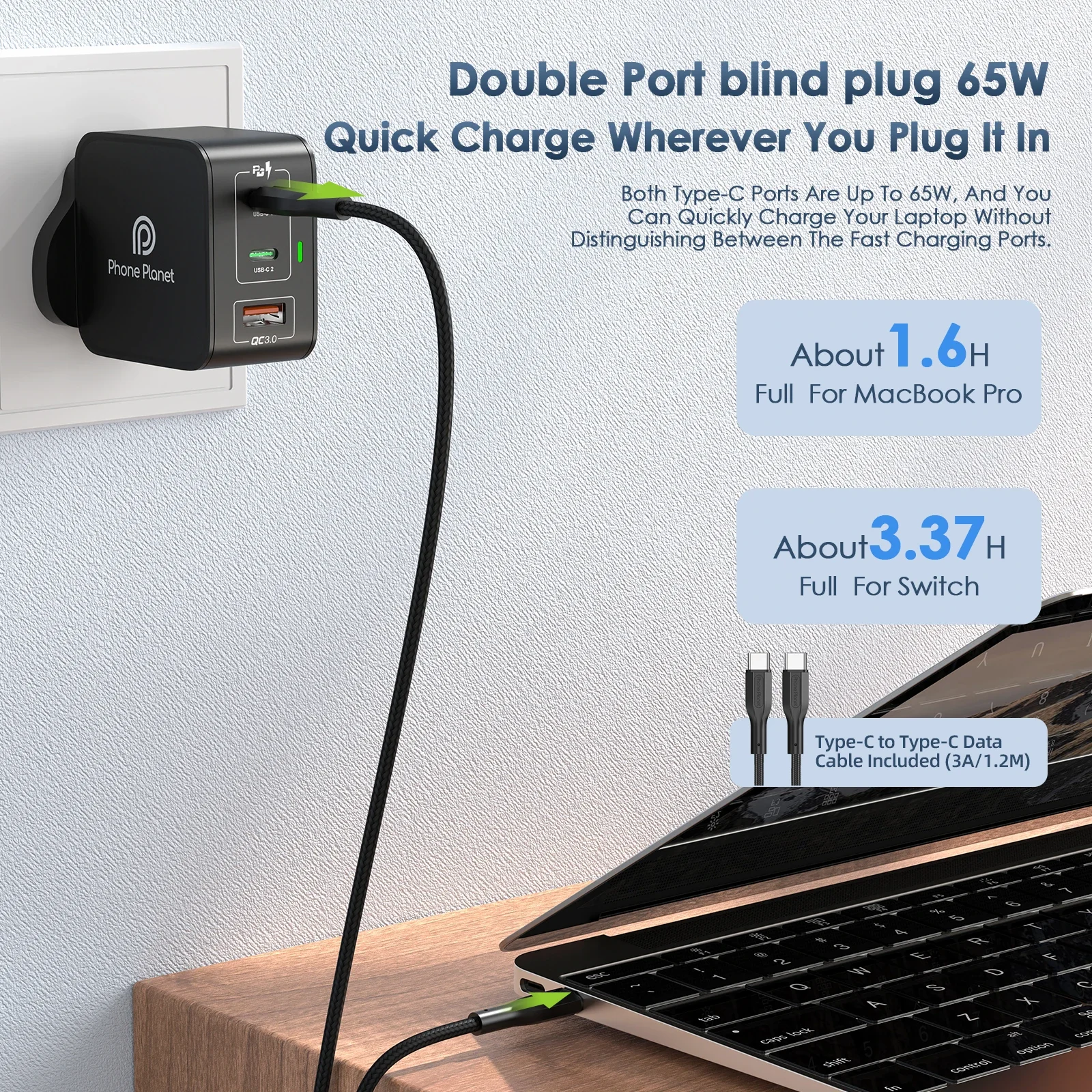 65W GaN2 Heat Insulation 9 Protections Phone Fast Charger Ipad Fast Charger Type-C Charger For IPhone 17/16, Samsung, MacBook
65W GaN2 Heat Insulation 9 Protections Phone Fast Charger Ipad Fast Charger Type-C Charger For IPhone 17/16, Samsung, MacBook