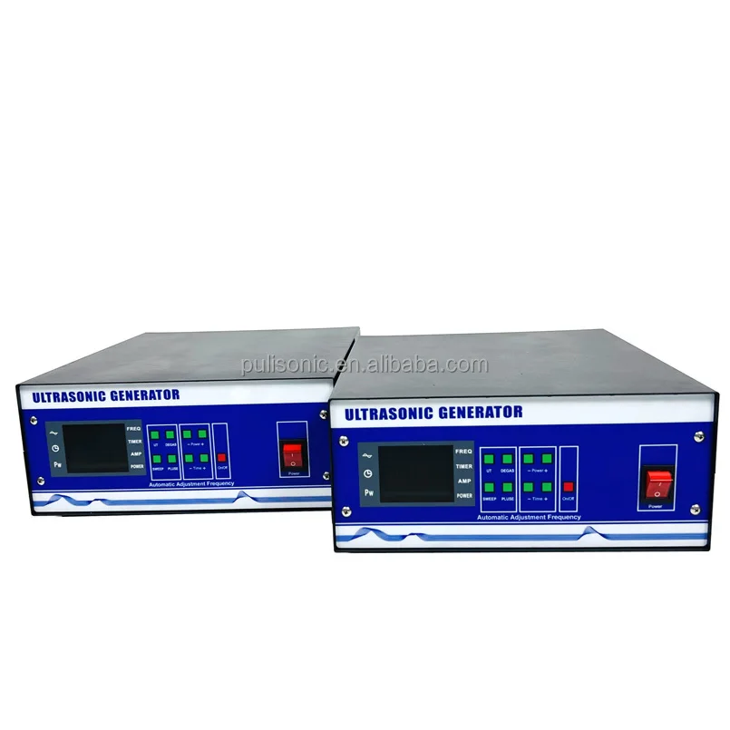 Piezo Ultrasonic Generator for 1800W Industrial High Power Ultrasonic Transducer
Piezo Ultrasonic Generator for 1800W Industrial High Power Ultrasonic Transducer