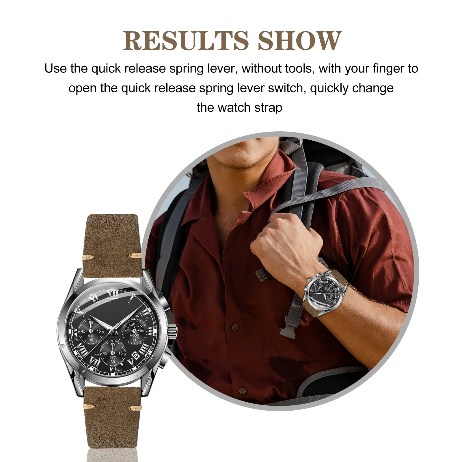Watch Band Mens Strap Straps Adjustable Cowhide Replacement Miss Watchstrap Wristwatch
Watch Band Mens Strap Straps Adjustable Cowhide Replacement Miss Watchstrap Wristwatch