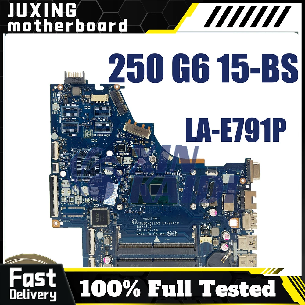 LA-E802P For HP Pavilion 15-BS 250-G6 LA-E802P Notebook Motherboard 100% Tested Laptop Mainboard
LA-E802P For HP Pavilion 15-BS 250-G6 LA-E802P Notebook Motherboard 100% Tested Laptop Mainboard