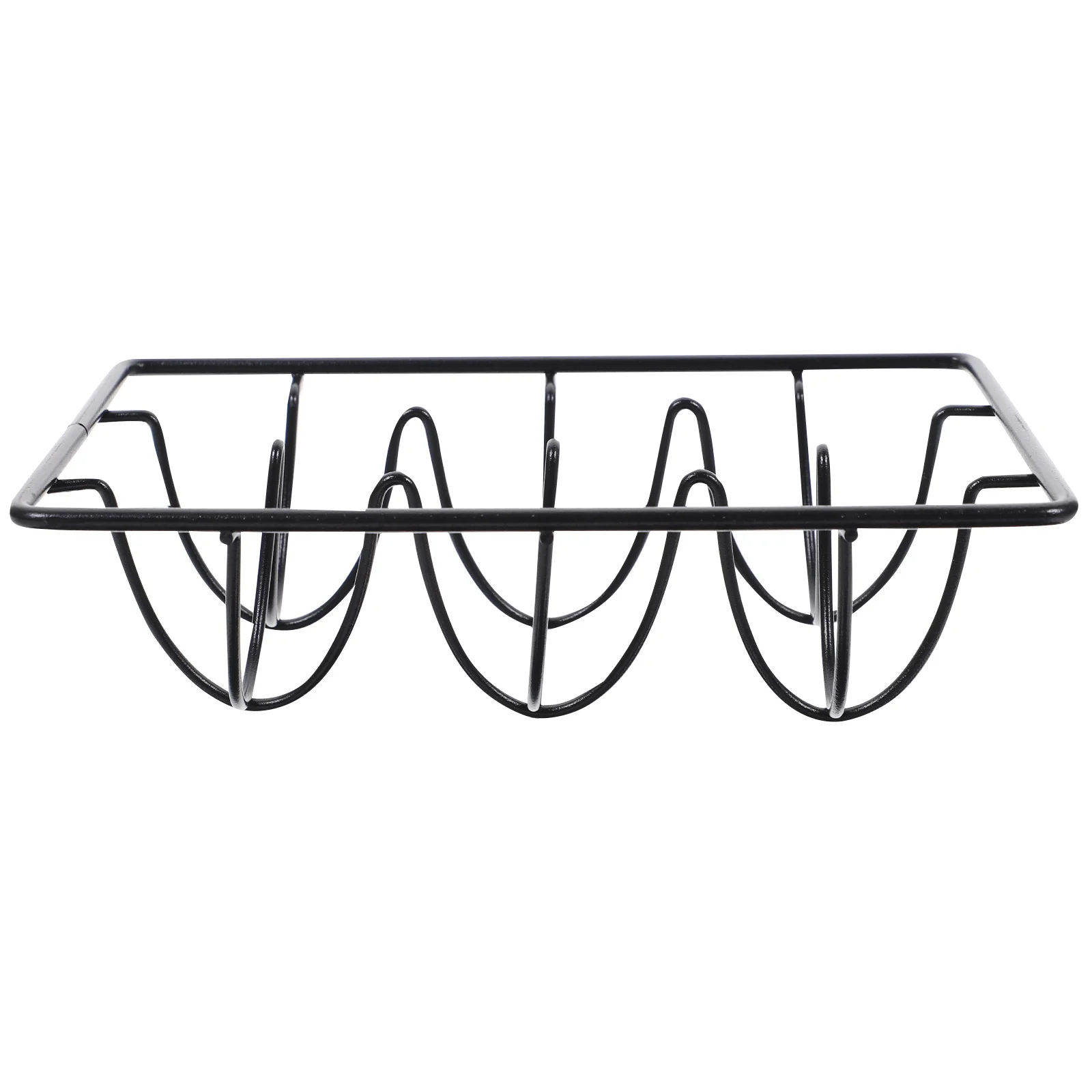 6 Compartment Egg Storage Rack Iron Wire Frame Easy Access Egg Holder for Kitchen Dining Room Use Black Eggs Display Tray
6 Compartment Egg Storage Rack Iron Wire Frame Easy Access Egg Holder for Kitchen Dining Room Use Black Eggs Display Tray