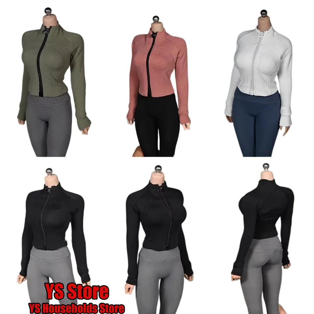 1/6 Women Soldier Sportswear Long Sleeve Sports Jacket Zipper Sweatshirt Clothes Accessory For 12'' Action Figure Body Decor
1/6 Women Soldier Sportswear Long Sleeve Sports Jacket Zipper Sweatshirt Clothes Accessory For 12'' Action Figure Body Decor
