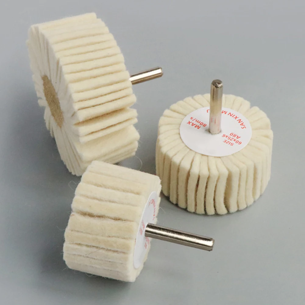 6 мм шерстяной полировальный круг с хвостовиком, шлифовальная головка для металла, отделка драгоценных камней, полировальный круг, деревообрабатывающий полировальный лепестковый круг
6 мм шерстяной полировальный круг с хвостовиком, шлифовальная головка для металла, отделка драгоценных камней, полировальный круг, деревообрабатывающий полировальный лепестковый круг