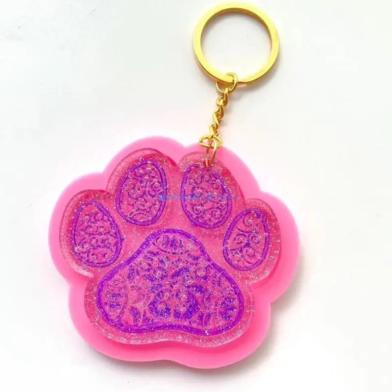 C1FE Handicraft Dog Paw Keychain Mold Handmade Jewelry Pendant Resin Casting Mold
C1FE Handicraft Dog Paw Keychain Mold Handmade Jewelry Pendant Resin Casting Mold