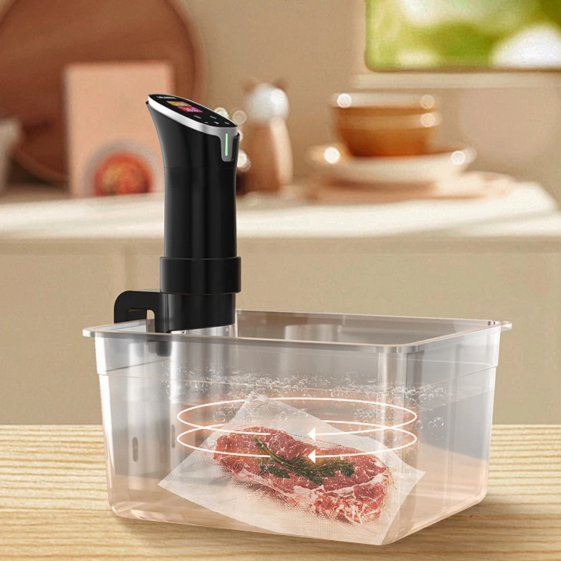 Immersion Circulator Accurate Cooking 1100W Vacuum Sous Vide Cooker IPX7 Waterproof Electric Slow Cooker
Immersion Circulator Accurate Cooking 1100W Vacuum Sous Vide Cooker IPX7 Waterproof Electric Slow Cooker
