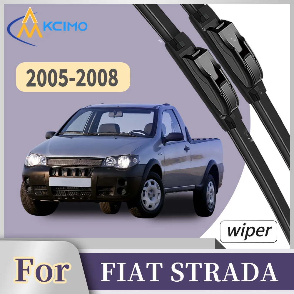Premium Rubber Front Windscreen Wiper Blades For FIAT STRADA Pickup 2005-2008 Quiet Smooth Wiping Waterproof Windshield Kit 2Pcs
Premium Rubber Front Windscreen Wiper Blades For FIAT STRADA Pickup 2005-2008 Quiet Smooth Wiping Waterproof Windshield Kit 2Pcs