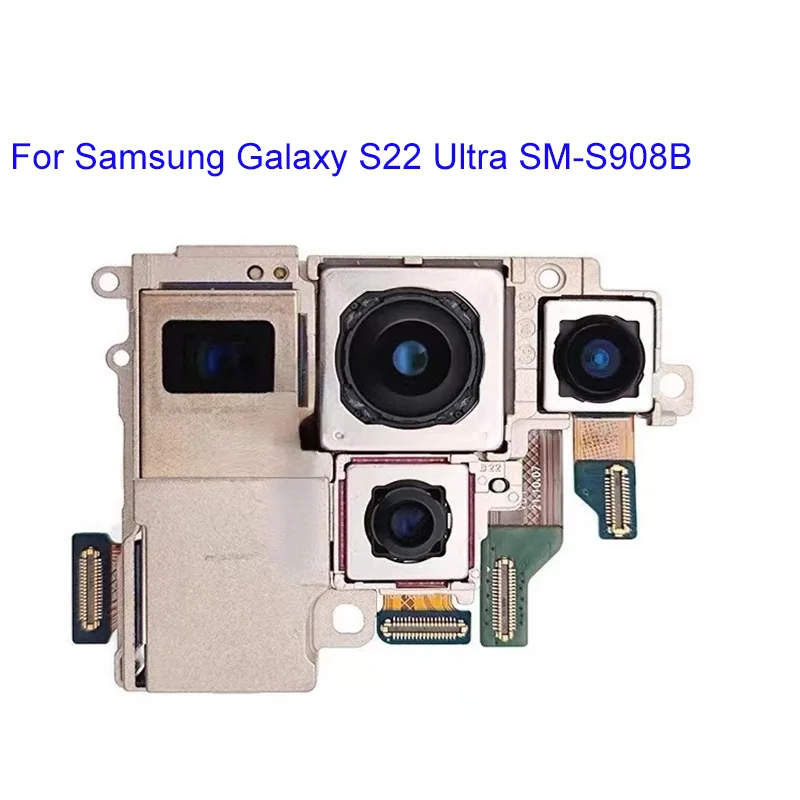For Samsung Galaxy S22 Ultra SM-S908B S908U S908W Back Main Rear Camera Module Flex Cable Replacement Parts
For Samsung Galaxy S22 Ultra SM-S908B S908U S908W Back Main Rear Camera Module Flex Cable Replacement Parts