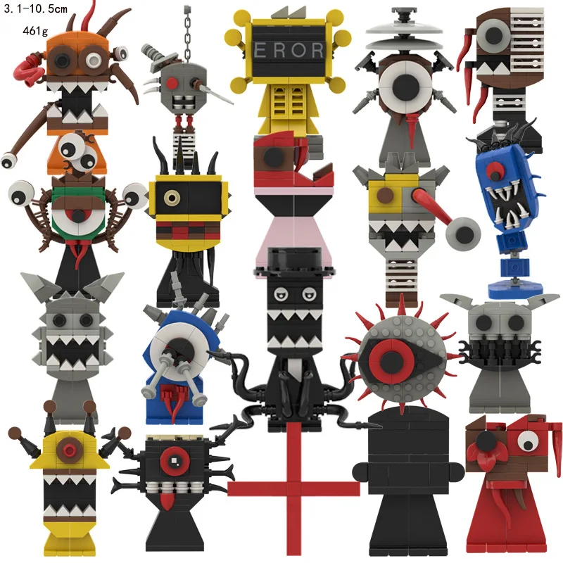 Sprunki Toy Bricks Horror Movie Incredibox Building Blocks DIY Construction Toys Bricks Figure Dolls Christmas Birthday Gifts
Sprunki Toy Bricks Horror Movie Incredibox Building Blocks DIY Construction Toys Bricks Figure Dolls Christmas Birthday Gifts