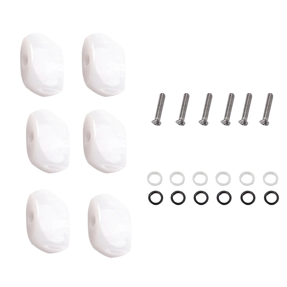 6 PCS Locking Guitar Tuners Classical Acoustic Machine Heads Tuning Keys Pegs White
6 PCS Locking Guitar Tuners Classical Acoustic Machine Heads Tuning Keys Pegs White