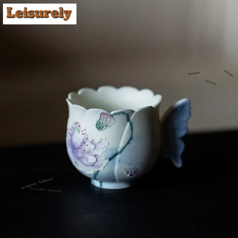 100ml Pastel Corn Poppy Teacup Retro Tea Bowl Jug Tea-tasting Meditation Cup Chazhan Master Cups Dahongpao Household Teaset Gift
100ml Pastel Corn Poppy Teacup Retro Tea Bowl Jug Tea-tasting Meditation Cup Chazhan Master Cups Dahongpao Household Teaset Gift