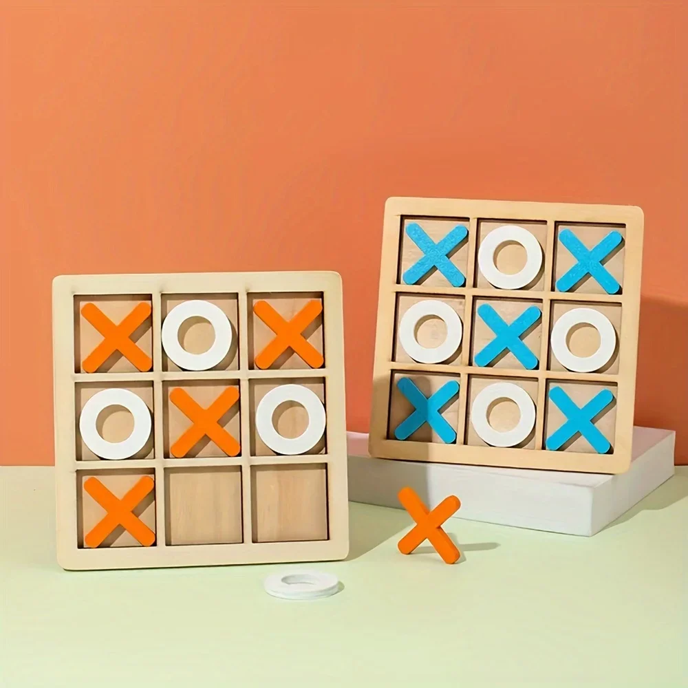 Traditional Wooden Chess Set - XO Double Play Puzzle Game for Parent-Child Interaction Suitable for Kids & Adults
Traditional Wooden Chess Set - XO Double Play Puzzle Game for Parent-Child Interaction Suitable for Kids & Adults