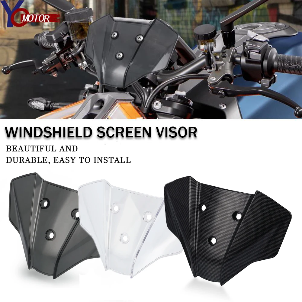 For 1290 Super Duke R 2020 2021 2022 2023 2024 Front Windscreen Windproof Cover Windshield Screen Protect Motorcycle Accessories
For 1290 Super Duke R 2020 2021 2022 2023 2024 Front Windscreen Windproof Cover Windshield Screen Protect Motorcycle Accessories