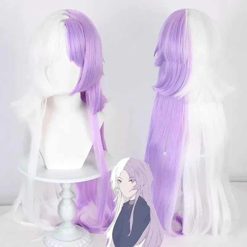 Anime Bungou Stray Dogs Cosplay 100cm Long Sigma Cosplay Wig Purple White Sigma Wigs Heat Resistant Synthetic Hair + Wig Cap
Anime Bungou Stray Dogs Cosplay 100cm Long Sigma Cosplay Wig Purple White Sigma Wigs Heat Resistant Synthetic Hair + Wig Cap