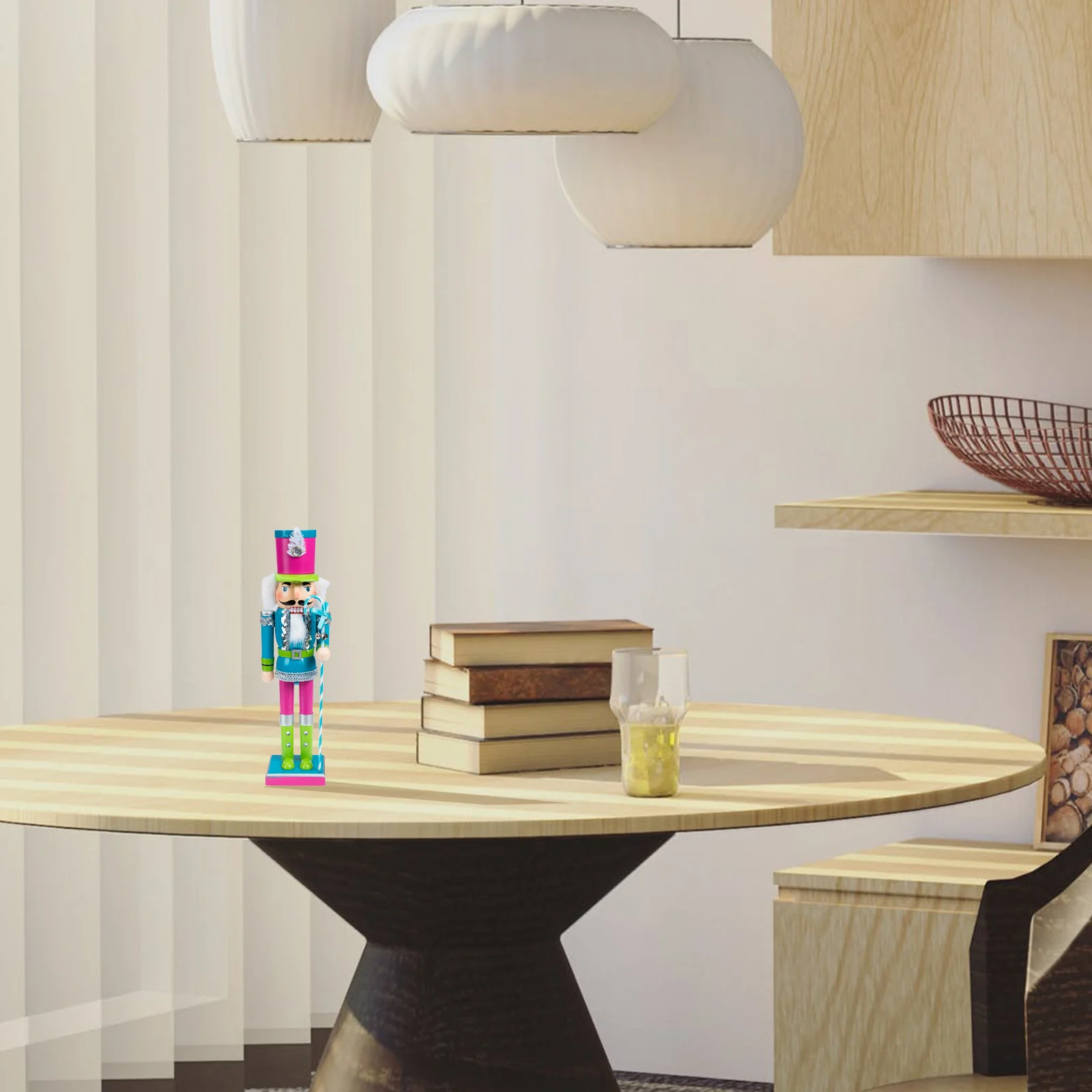 Christmas Wooden Nutcracker Soldier Creative Hand Painted Wood Nutcracker Ornament Festive Xmas Desktop Decoration
Christmas Wooden Nutcracker Soldier Creative Hand Painted Wood Nutcracker Ornament Festive Xmas Desktop Decoration