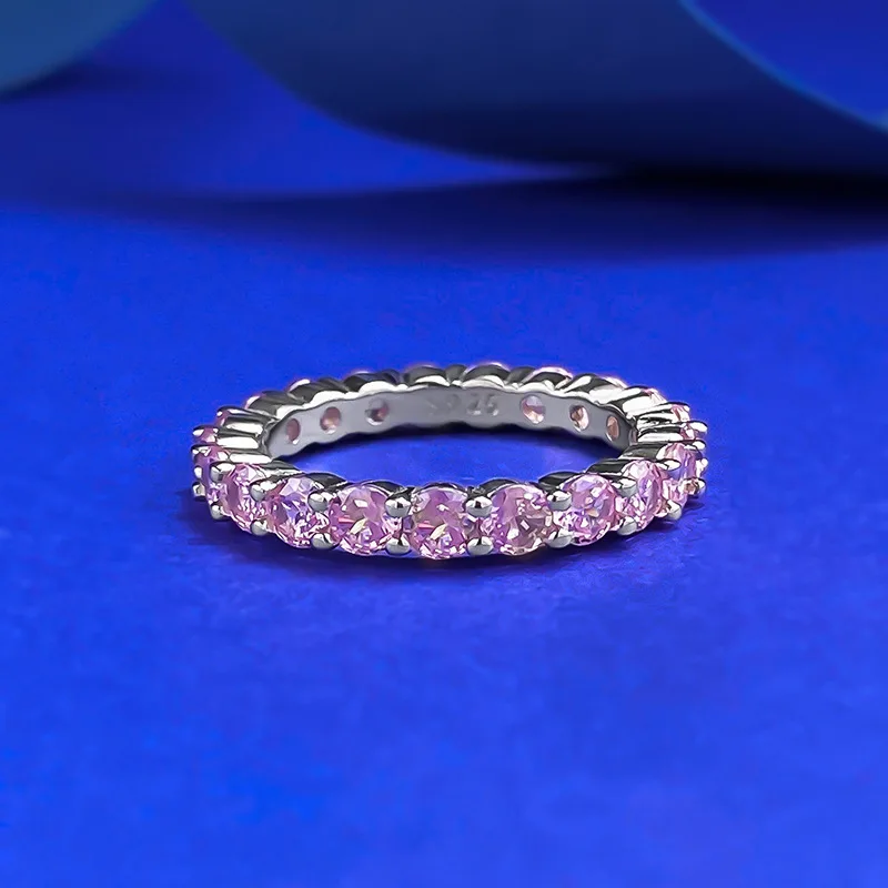 Серебряное кольцо S925 в европейском и американском стиле с кольцом с розовым бриллиантом и бриллиантом, простой повседневный универсальный дизайн, Instagr
Серебряное кольцо S925 в европейском и американском стиле с кольцом с розовым бриллиантом и бриллиантом, простой повседневный универсальный дизайн, Instagr