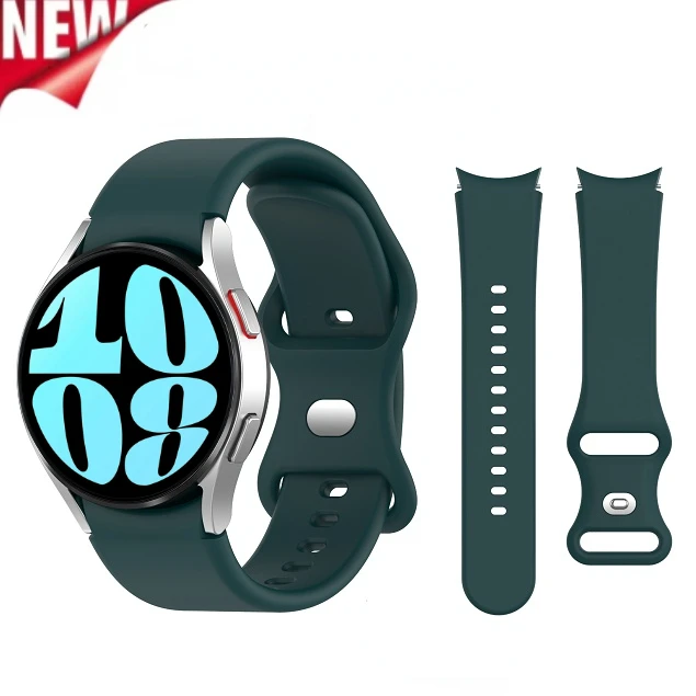 20mm Silicone Strap For Samsung Galaxy watch 6/5/4 40mm 44mm 5 Pro Bracelet Wristband Belt For Galaxy watch 6 Classic 47mm 43mm
20mm Silicone Strap For Samsung Galaxy watch 6/5/4 40mm 44mm 5 Pro Bracelet Wristband Belt For Galaxy watch 6 Classic 47mm 43mm