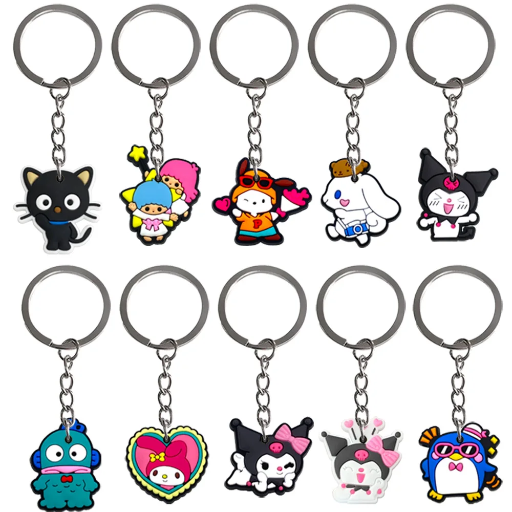 30 Sanrio Models Hello Kitty Kuromi Cinnamoroll My Melody Pudding Dog Clownfish Keychain Peripheral Gifts Hot Selling PVC
30 Sanrio Models Hello Kitty Kuromi Cinnamoroll My Melody Pudding Dog Clownfish Keychain Peripheral Gifts Hot Selling PVC