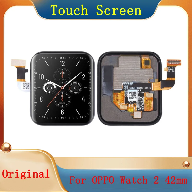 Для OPPO Watch 2 42 мм ЖК-дисплей, сенсорная панель, дигитайзер в сборе, замена для OPPO Watch2 42 мм, запасные части для ЖК-экрана, без NFC
Для OPPO Watch 2 42 мм ЖК-дисплей, сенсорная панель, дигитайзер в сборе, замена для OPPO Watch2 42 мм, запасные части для ЖК-экрана, без NFC