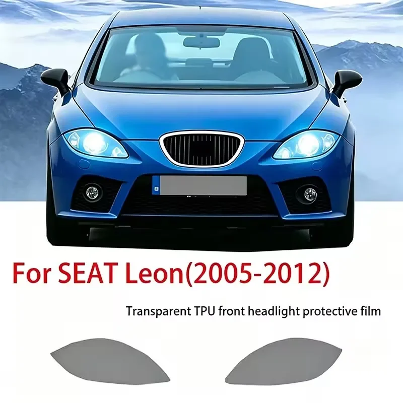 Fit For SEAT Leon 2005-2012 Transparent Smoked Black TPU Headlight Film Pre Cut Anti Scratch Full Coverage Protective Vinyl Cove
Fit For SEAT Leon 2005-2012 Transparent Smoked Black TPU Headlight Film Pre Cut Anti Scratch Full Coverage Protective Vinyl Cove