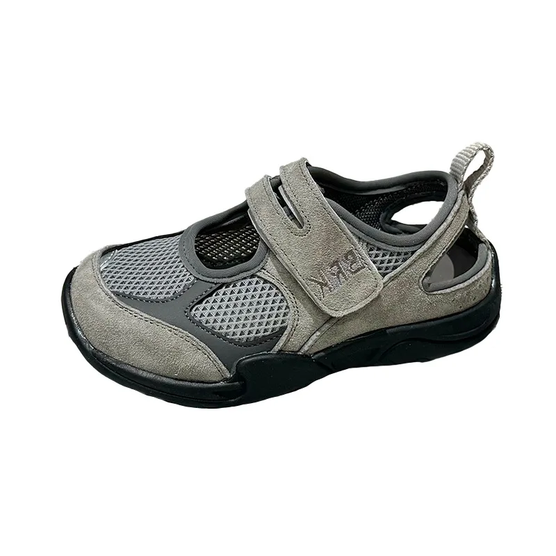 2025 Summer New Children Genuine Leather Sandals Girls Hollow Breathable Mesh Shoes Children Cool Clunky Sneakers
2025 Summer New Children Genuine Leather Sandals Girls Hollow Breathable Mesh Shoes Children Cool Clunky Sneakers