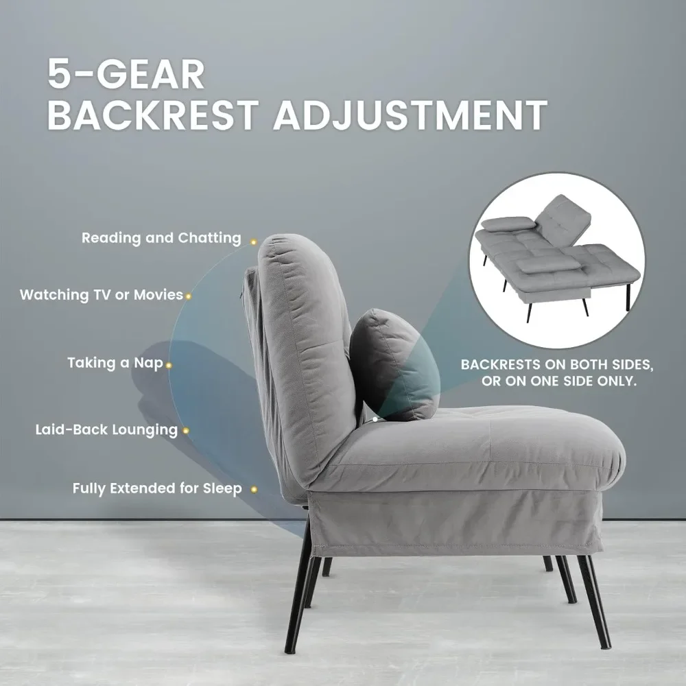 Sofa Bed, Convertible Futon 68″ Fabric Futons Couch with Adjustable Backrest, Folding Sleeper Recliner, Sofa
Sofa Bed, Convertible Futon 68″ Fabric Futons Couch with Adjustable Backrest, Folding Sleeper Recliner, Sofa