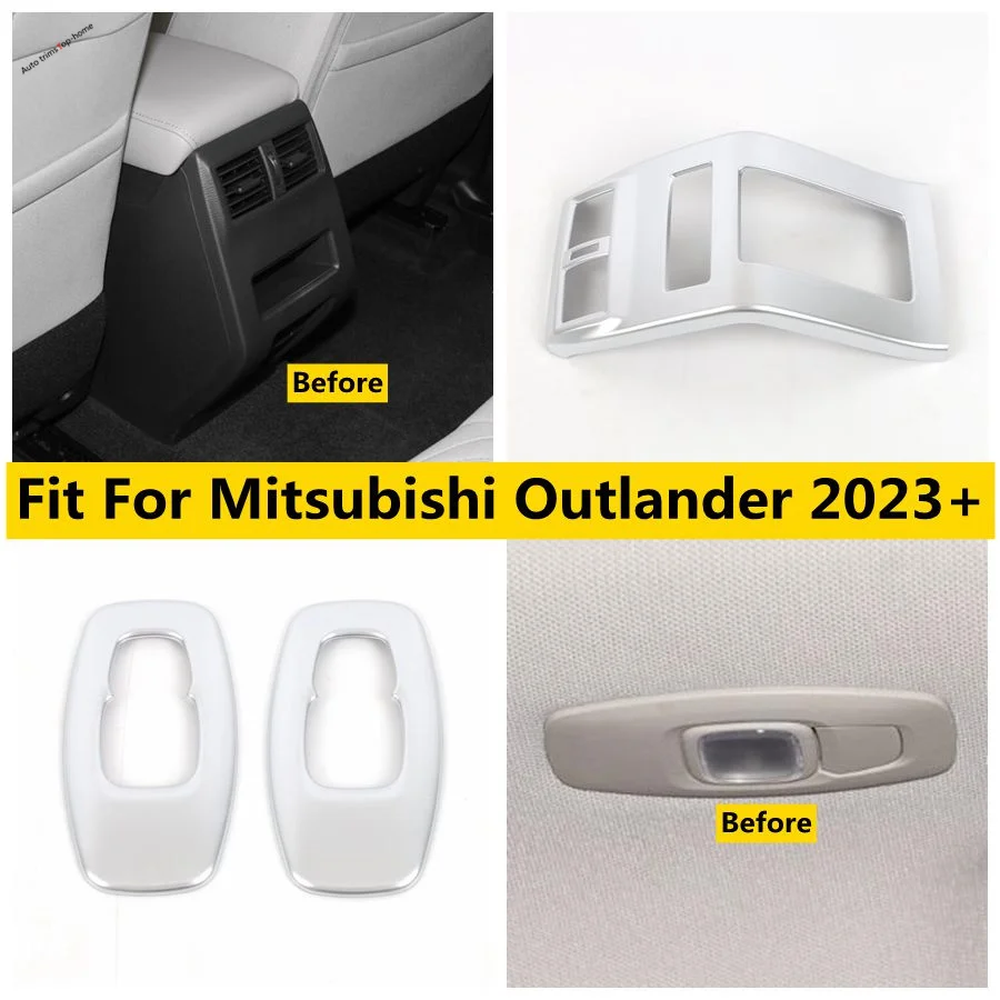 Roof Reading Dome Courtesy Light Lamp / Rear Air Conditioning Outlet AC Vent Frame Cover Trim For Mitsubishi Outlander 2023 2024
Roof Reading Dome Courtesy Light Lamp / Rear Air Conditioning Outlet AC Vent Frame Cover Trim For Mitsubishi Outlander 2023 2024