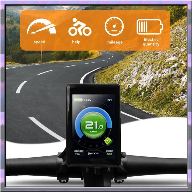 ABJX New Electric Bicycle Color Display KT TF02S 24V 36V 48V Intelligent Control Panel Display Ebike Kit
ABJX New Electric Bicycle Color Display KT TF02S 24V 36V 48V Intelligent Control Panel Display Ebike Kit