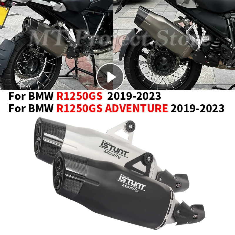Slip On For BMW R1250GS ADVENTURE 2019 - 2023 Motorcycle Exhaust System Diplopore Escape Mid Link Pipe With Muffler Motorcross
Slip On For BMW R1250GS ADVENTURE 2019 - 2023 Motorcycle Exhaust System Diplopore Escape Mid Link Pipe With Muffler Motorcross