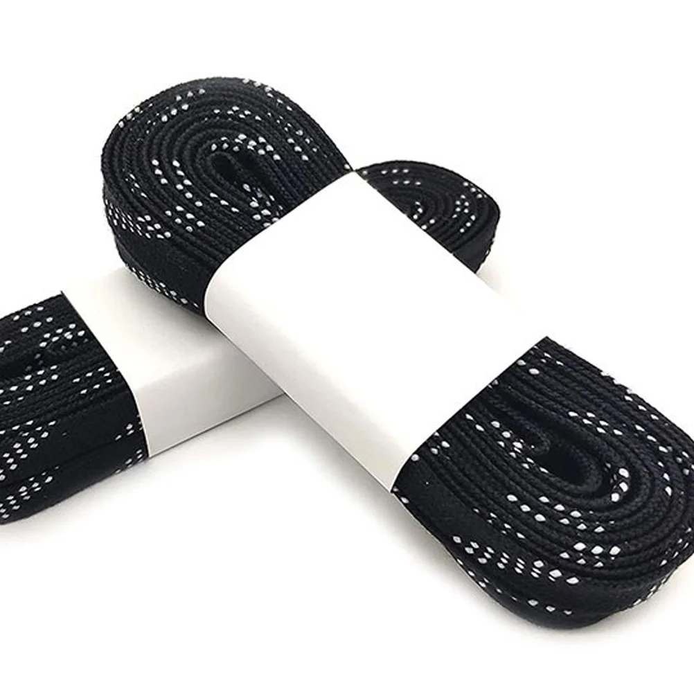 2 Pairs Anti freezing Hockey Shoelaces Wear resistant Sports Laces for Skates Trifold Tip Molded Polyester Suitable
2 Pairs Anti freezing Hockey Shoelaces Wear resistant Sports Laces for Skates Trifold Tip Molded Polyester Suitable