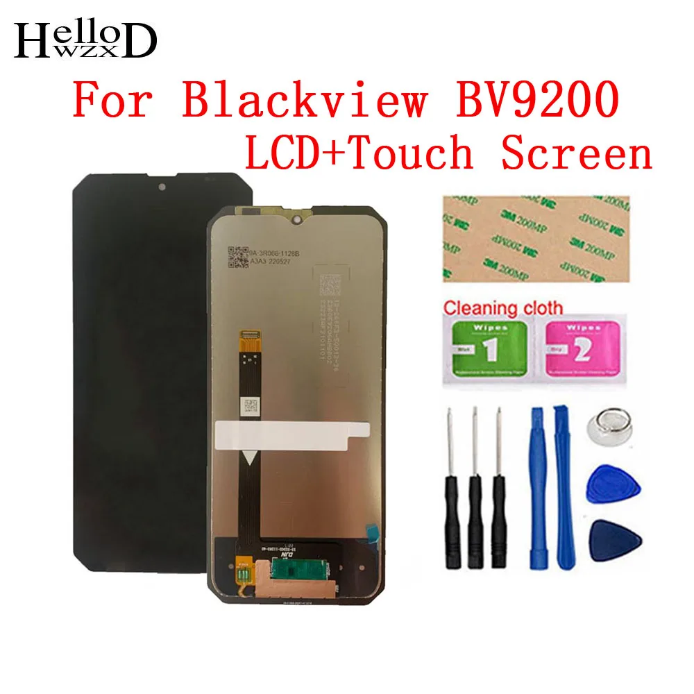 6.6 inch For Blackview BV9200 LCD Display and Touch Screen Digitizer Assembly BV9200 Screen Replacement LCD Sensor Parts
6.6 inch For Blackview BV9200 LCD Display and Touch Screen Digitizer Assembly BV9200 Screen Replacement LCD Sensor Parts