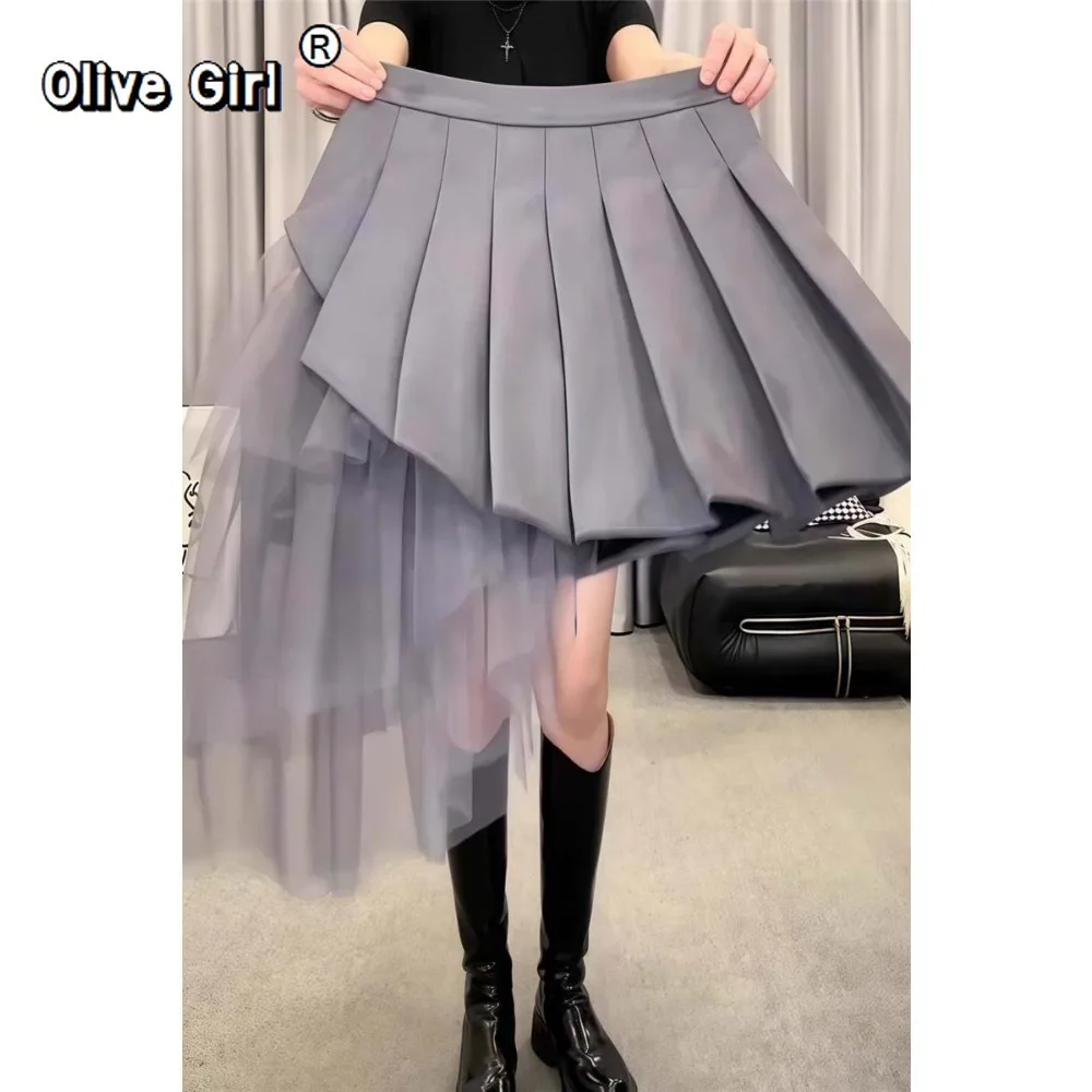 Women's Skirt Luxury Pleated Short Skirt 2026 Summer Fashion Europe and America Versatile A-shaped Chiffon Skirt Slim
Women's Skirt Luxury Pleated Short Skirt 2026 Summer Fashion Europe and America Versatile A-shaped Chiffon Skirt Slim