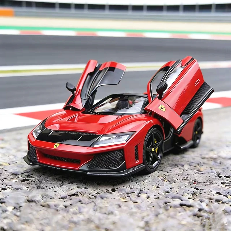 New Product Bburago 1:18 F80 F250 Alloy Super Sport Car Model Diecast Metal Track Racing Vehicle Simulation Kid Toy BirthdayGift
New Product Bburago 1:18 F80 F250 Alloy Super Sport Car Model Diecast Metal Track Racing Vehicle Simulation Kid Toy BirthdayGift