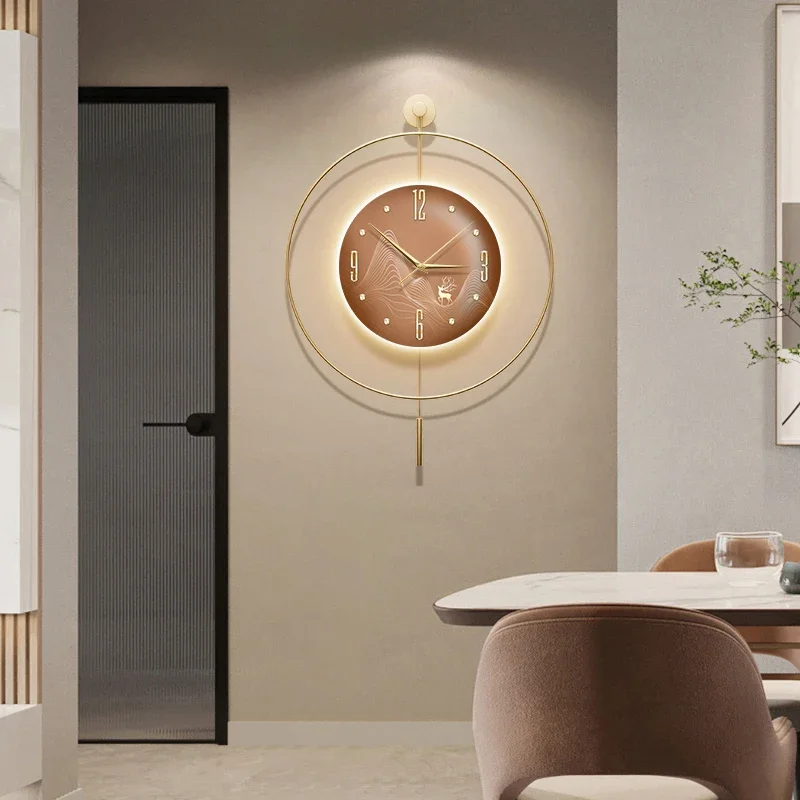 Modern LED Wall Clock Round Nordic Minimalist Design Silent for Living Room Bedroom Waiting Room Home Office Wall Decor
Modern LED Wall Clock Round Nordic Minimalist Design Silent for Living Room Bedroom Waiting Room Home Office Wall Decor