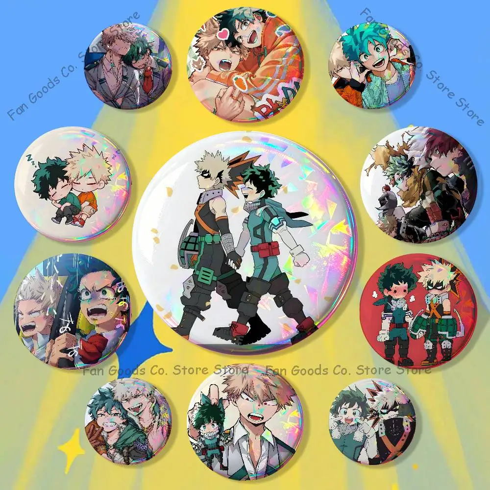 Anime BakuDeku Fanart Enamel Pins Funny Cartoon Characters Badge Fashion Jewelry Accessories Round Snap-in Brooch on Backpack
Anime BakuDeku Fanart Enamel Pins Funny Cartoon Characters Badge Fashion Jewelry Accessories Round Snap-in Brooch on Backpack