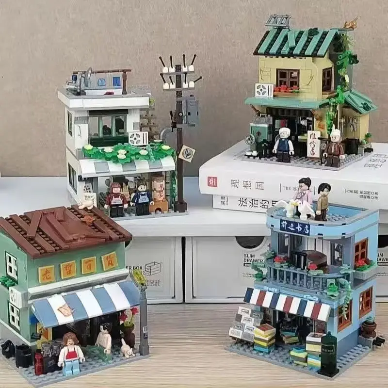 Mini Street Vintage Department Store Building Blocks Retro Old Shop Model Bricks DIY Assembly Home Decor Collectible Xmas Gift
Mini Street Vintage Department Store Building Blocks Retro Old Shop Model Bricks DIY Assembly Home Decor Collectible Xmas Gift