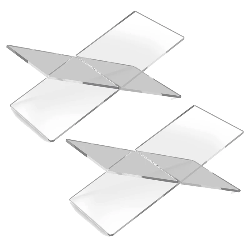 2 Pack Clear Acrylic Book Stand, Acrylic Book Holder Stands For Display And Reading Books
2 Pack Clear Acrylic Book Stand, Acrylic Book Holder Stands For Display And Reading Books