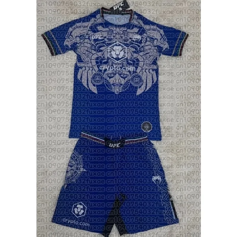 2025 New UFC Boxing Fighting Training Short Sleeve Shorts Men Women's Loose Breathable Quick Drying Sweat Absorbing Sports Set
2025 New UFC Boxing Fighting Training Short Sleeve Shorts Men Women's Loose Breathable Quick Drying Sweat Absorbing Sports Set