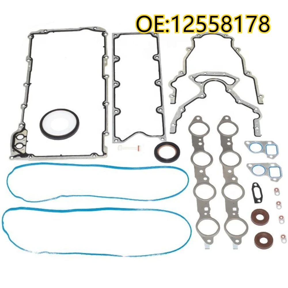 Original High Quality New For 12558178 engine gasket set LT truck Buick LT truck Chevrolet 5.3 engine gasket kit
Original High Quality New For 12558178 engine gasket set LT truck Buick LT truck Chevrolet 5.3 engine gasket kit