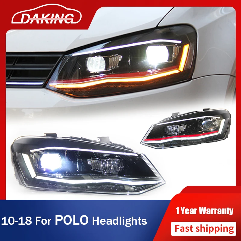 Передние фары для VW Volkswagen Polo 2010-2018 GTI, светодиодные фары с динамическими указателями поворота, противотуманные фары, линзы H7 Bi-Xenon
Передние фары для VW Volkswagen Polo 2010-2018 GTI, светодиодные фары с динамическими указателями поворота, противотуманные фары, линзы H7 Bi-Xenon