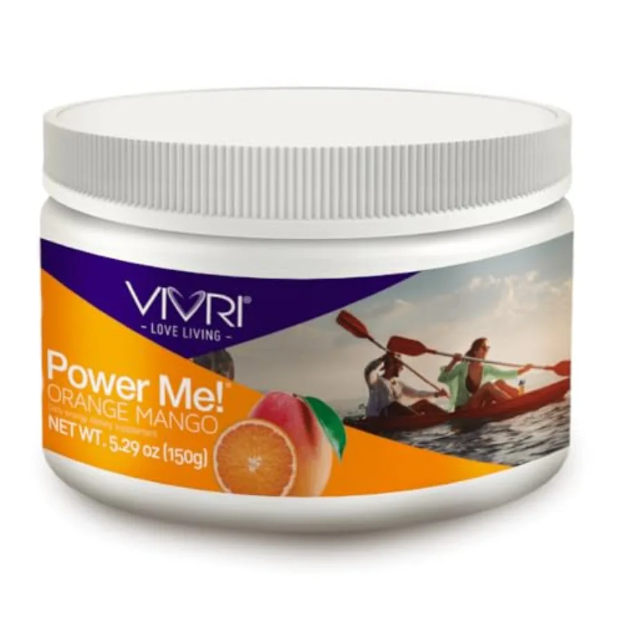 Power Me! Orange Mango Flavor 30 Servings Green Tea Guarana Yerba Mate B-Complex and Naturally Sweetened
Power Me! Orange Mango Flavor 30 Servings Green Tea Guarana Yerba Mate B-Complex and Naturally Sweetened