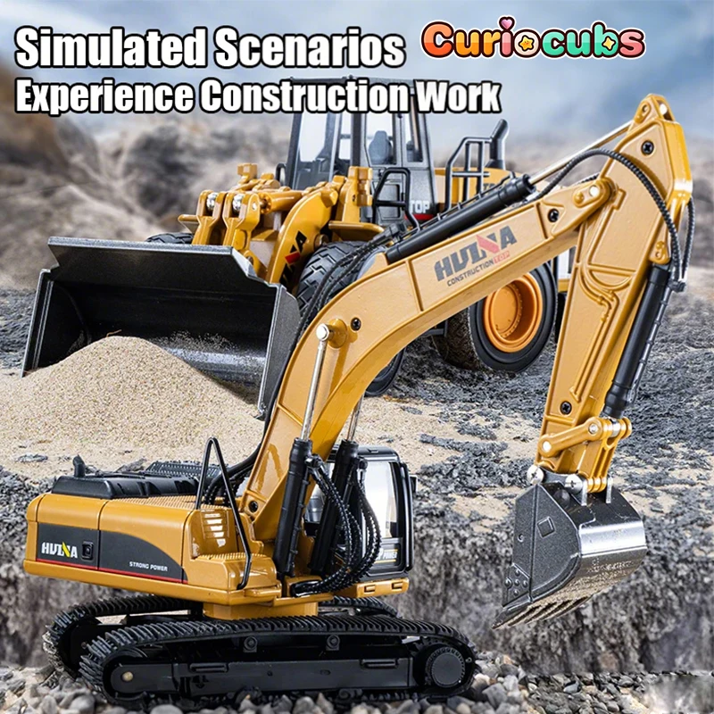 Huina Alloy Truck 1:40 Excavator Diecast Digger Car Construction Engineering Vehicle Model Loader Tractor Toy for Kid Boys Gifts
Huina Alloy Truck 1:40 Excavator Diecast Digger Car Construction Engineering Vehicle Model Loader Tractor Toy for Kid Boys Gifts