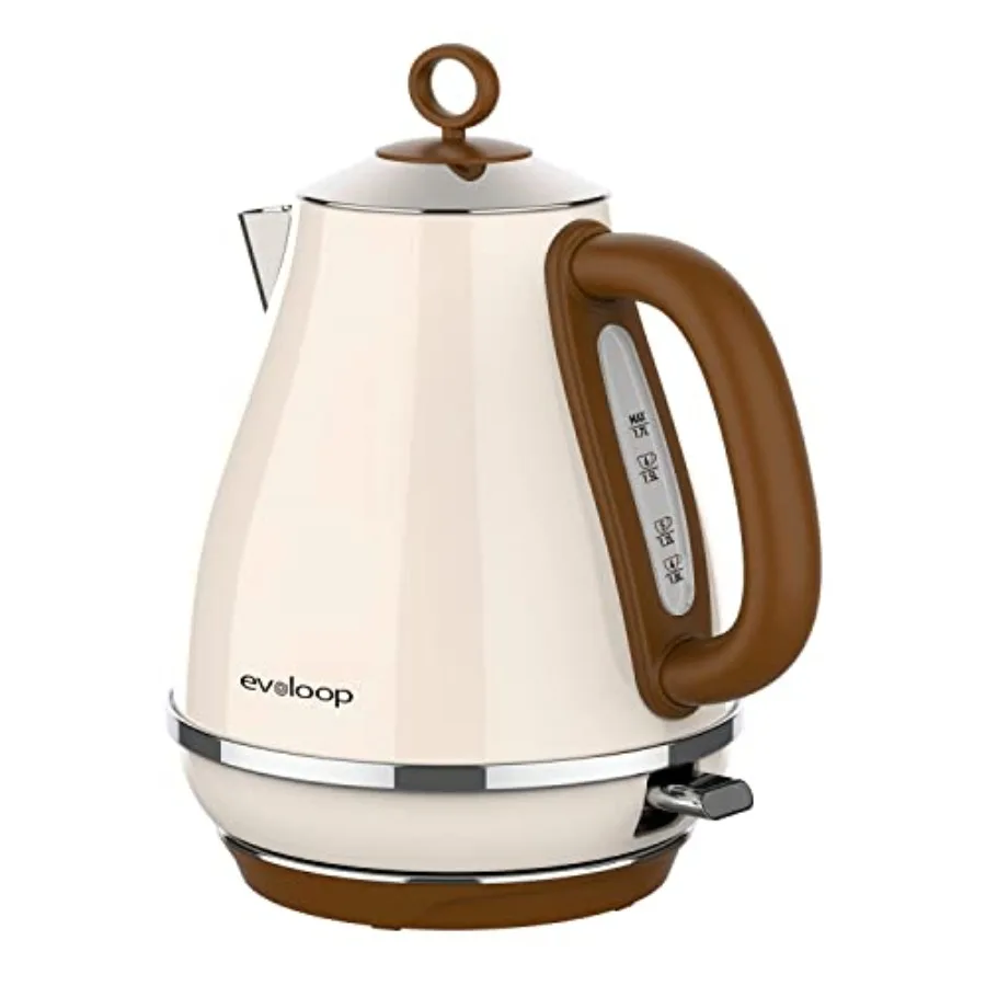 1.7L Electric Kettle BPA Free Stainless Steel Tea Kettle with Auto Shut-Off and Boil-Dry Protection for Hot Water 120V/1500W Si
1.7L Electric Kettle BPA Free Stainless Steel Tea Kettle with Auto Shut-Off and Boil-Dry Protection for Hot Water 120V/1500W Si