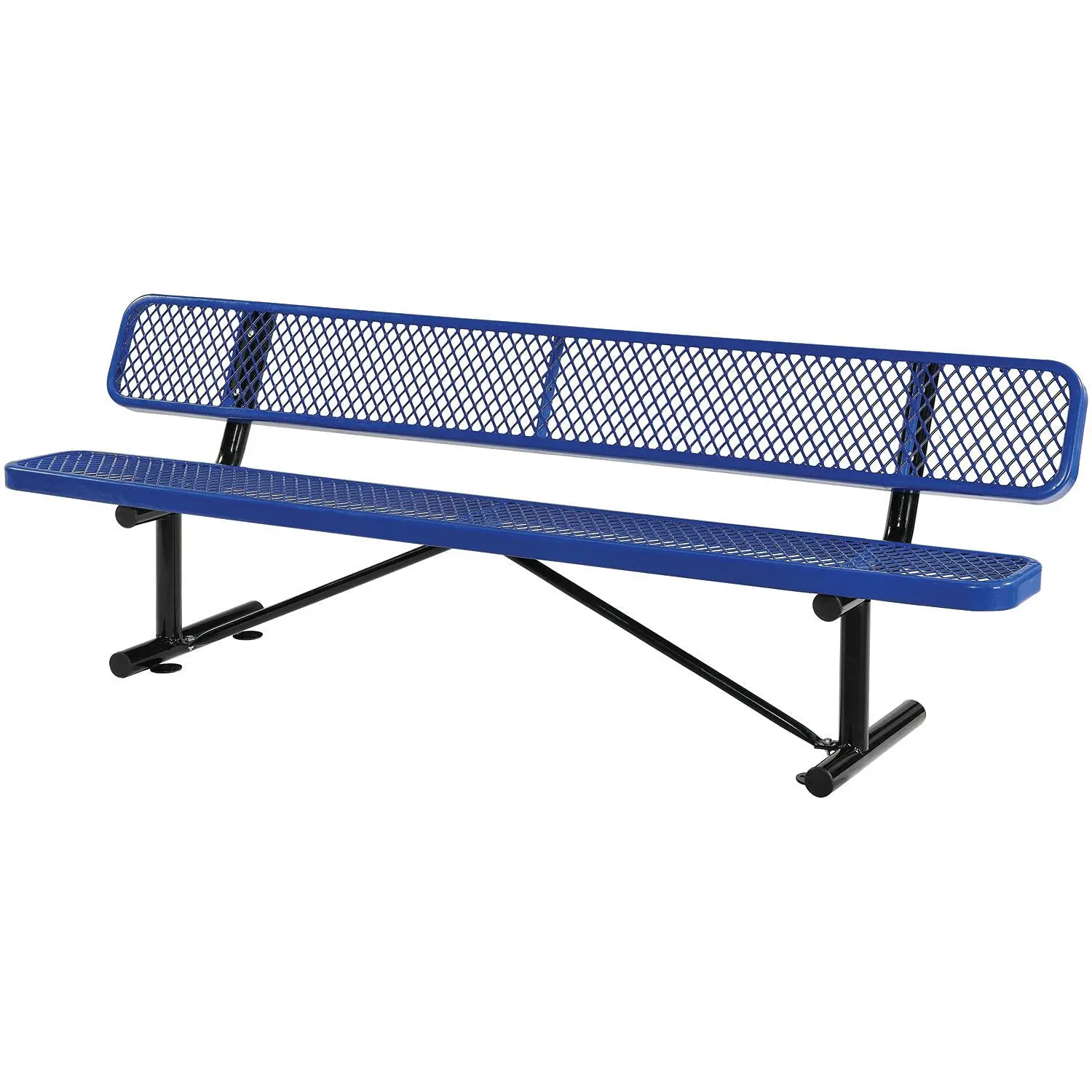 Heavy Duty Expanded Metal Mesh Bench with Backrest Steel Frame Portable Outdoor 1000lbs Capacity 96x24x33in, Customized
Heavy Duty Expanded Metal Mesh Bench with Backrest Steel Frame Portable Outdoor 1000lbs Capacity 96x24x33in, Customized