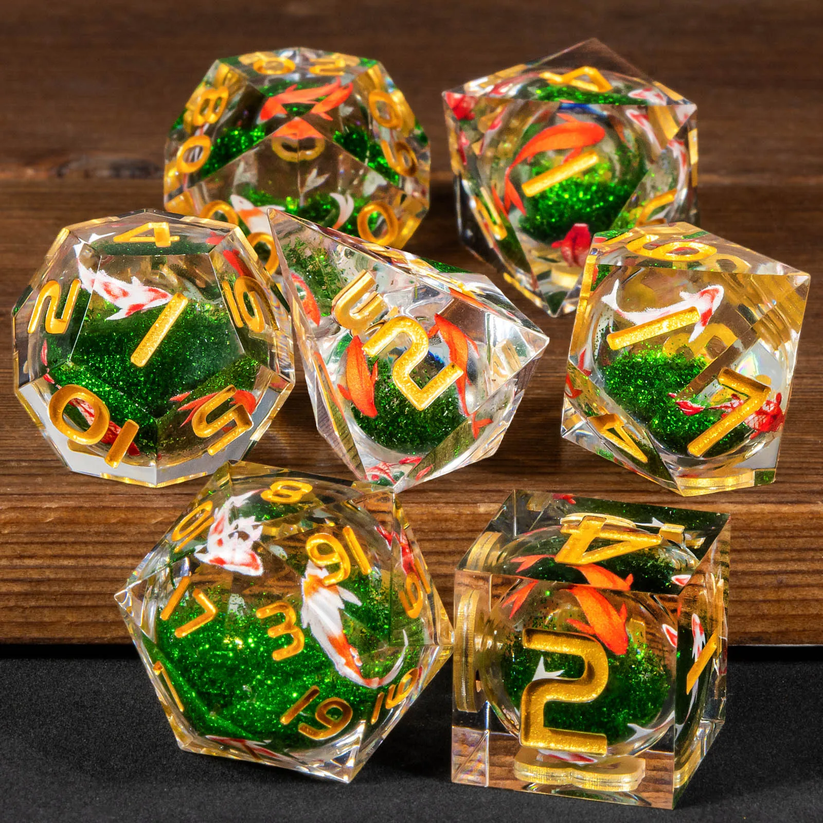 Набор кубиков D&D с жидким наполнением, 7 штук, с острыми краями, из смолы, для Dungeons and Dragons, для ролевых игр, D20 D12 D10 D8 D6 D4
Набор кубиков D&D с жидким наполнением, 7 штук, с острыми краями, из смолы, для Dungeons and Dragons, для ролевых игр, D20 D12 D10 D8 D6 D4