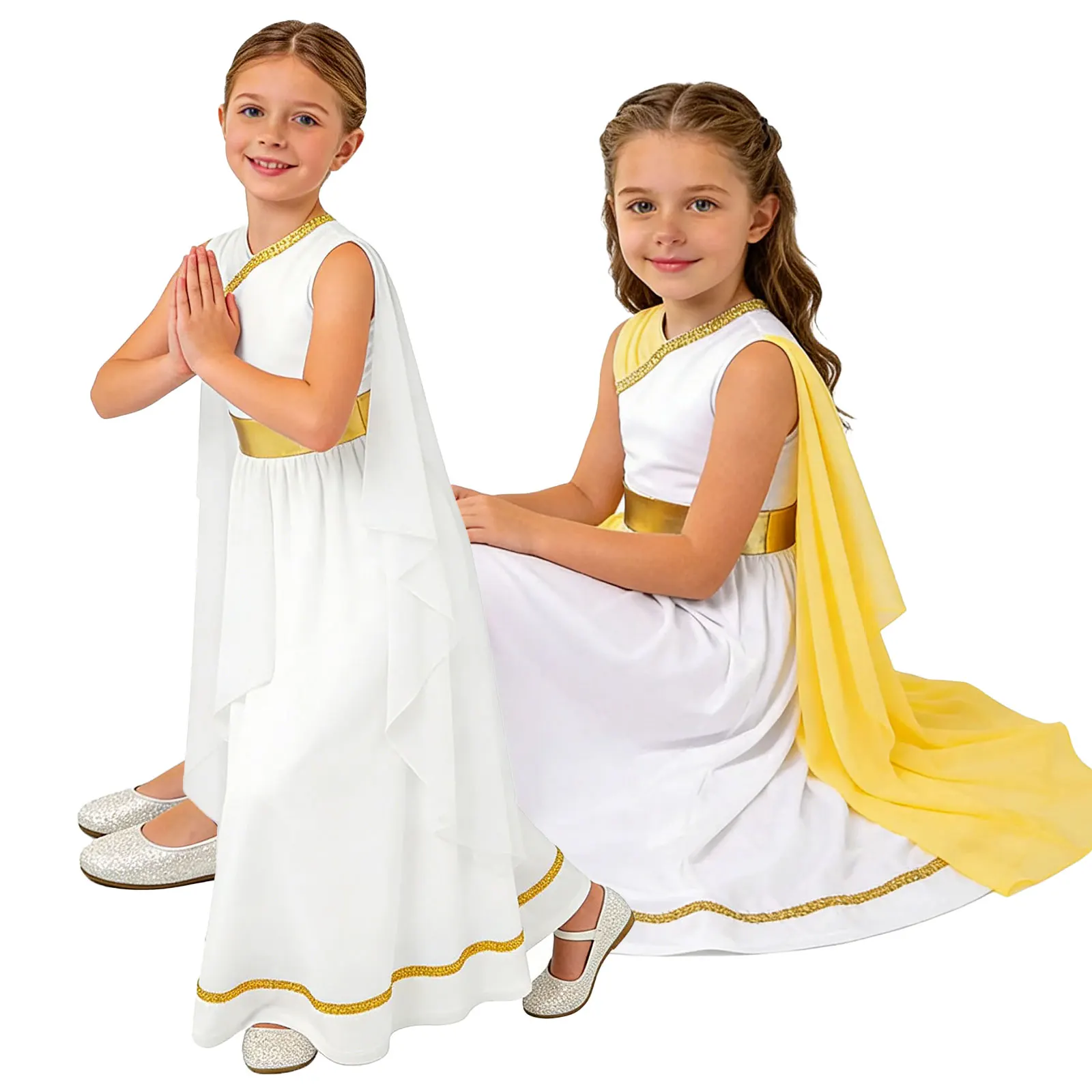 Girls Arabic Ancient Roman Spartan Warrior Cosplay Costume Zeus Medieval Greek Toga God Greece Mythology Fancy Dress Up Robe
Girls Arabic Ancient Roman Spartan Warrior Cosplay Costume Zeus Medieval Greek Toga God Greece Mythology Fancy Dress Up Robe